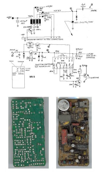 schema CDI CI554A pro NX650 